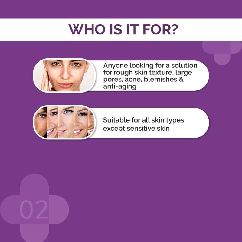 The Derma Co 30% AHA + 2% BHA Peeling Solution - 30ml | Repairing & Exfoliating | Makes Skin Glow | Cleanses Pores - Image 5