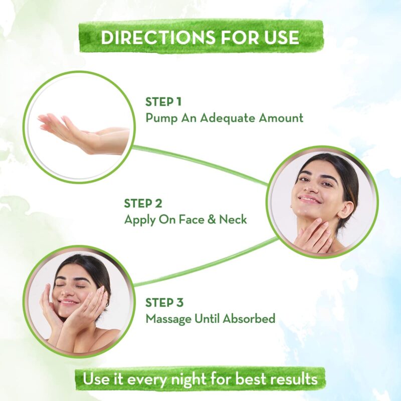 Mamaearth Aloe Vera Night Cream for glowing skin with Aloe Vera and Ashwagandha for a Youthful Glow – 50 g - Image 6