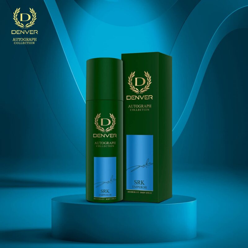 DENVER SRK Emperor Deodorant Autograph Collection Deodorant Spray - For Men (140ML) | Luxury Long Lasting Deo Body Spray - Image 3