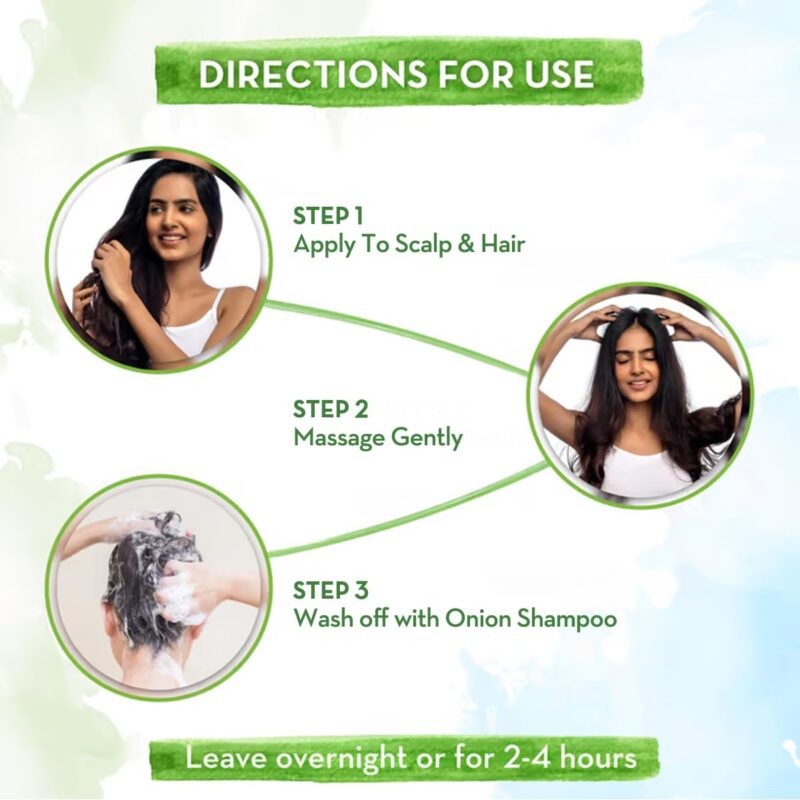 Mamaearth Onion Hair Oil with Onion Oil & Redensyl for Hair Fall Control | Boosts Hair Growth | Adds Strength & Shine | 150 ml - Image 4