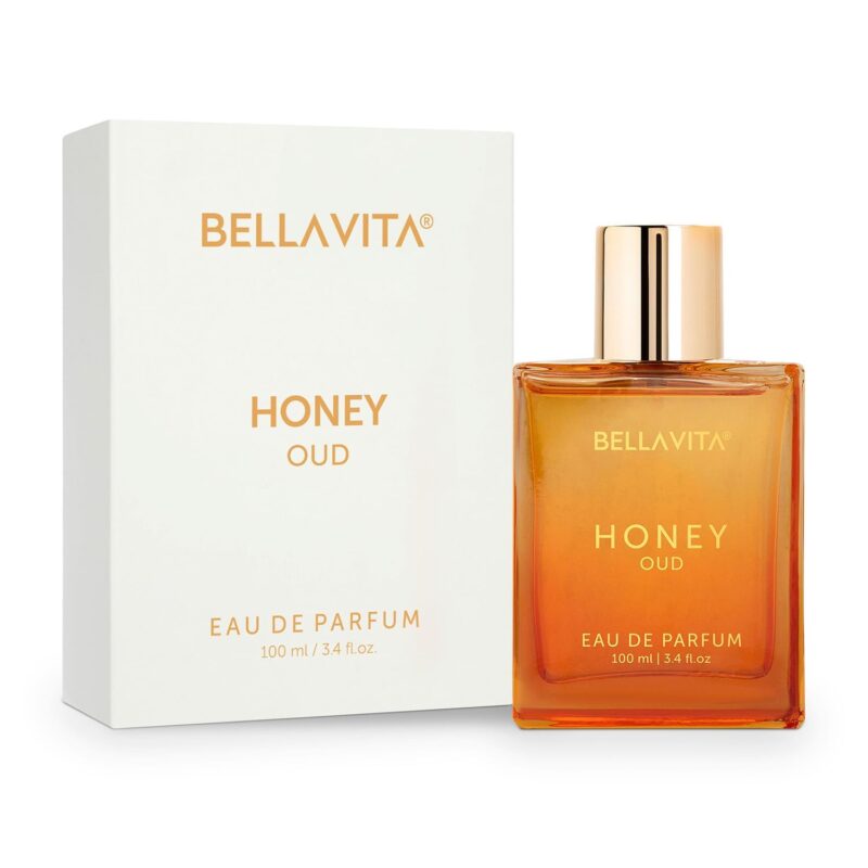 Bella Vita Luxury Honey Oud 100ml Long Lasting Perfume for Man and Woman | Bergamot, Patchouli & Vanilla | Sweet, Woody and Spicy Fragrance for Men & Women - Image 3