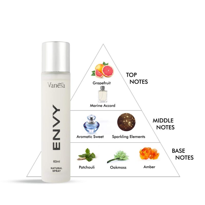 ENVY Natural Spray Women Perfume - 60ML | Long Lasting Perfume for Women - Image 4