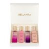 Bella Vita Luxury Long Lasting Perfume Gift Set for Woman | 4x20ml | Gifts for Women | Floral, Fruity, Premium Fragrance Scent | Date, Senorita, Glam, Rose | Mothers Day Gift Hamper for Mom