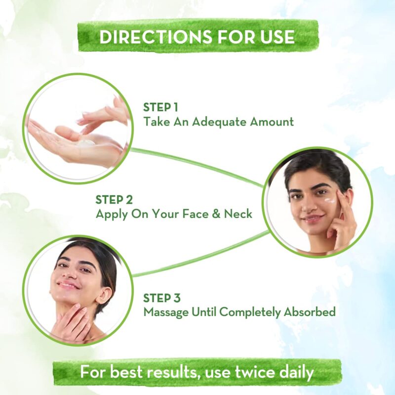 Mamaearth Aloe Vera Gel Face Moisturizer with Aloe Vera & Ashwagandha for a Youthful Glow - 100ml - Image 3