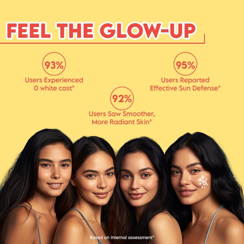 Clensta Red Aloe Vera Ultra Matte SPF 50 Sunscreen With 1% Hyaluronic Acid PA++++ UVA/UVB | All Skin Type | Women & Men | 50g - Image 4