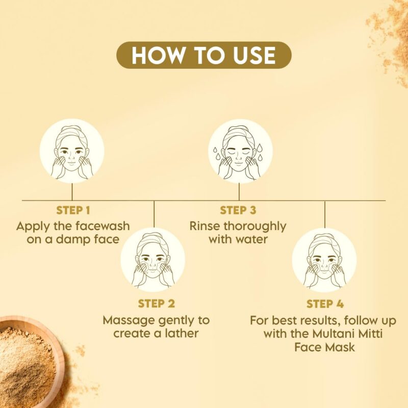 Clensta 1% Salicylic Acid Acne Control Face Wash With Multani Mitti | Gentle Cleanser | Reduce & Prevent Acne for All Skin Types | Dermatologically Tested, ph Balanced, Fragrance Free, 100ml - Image 5