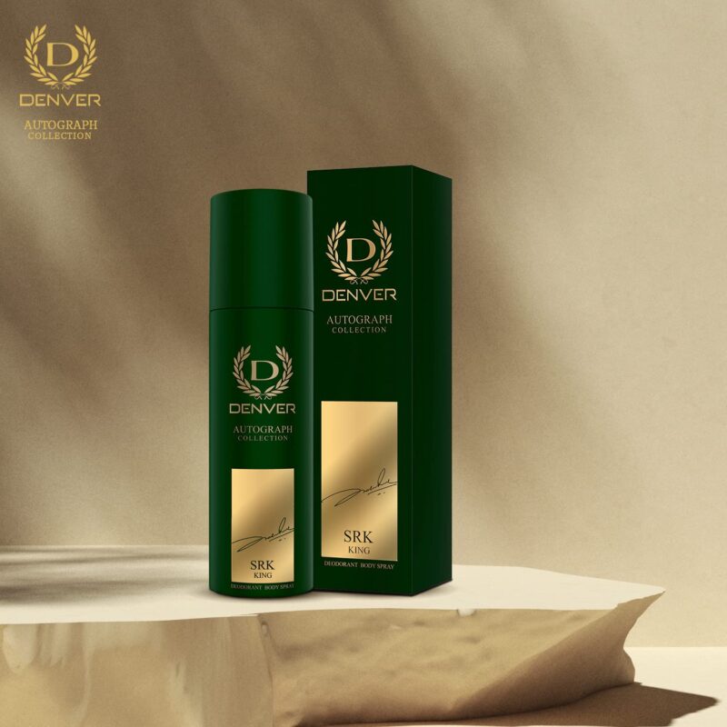 DENVER SRK King Deodorant Autograph Collection - (140ML) | Long Lasting Luxury Deo Spray - For Men - Image 3
