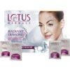 Lotus Herbals Radiant Diamond Cellular Radiance 1 Facial Kit | With Diamon Dust & Cinnamon | For All Skin Types
