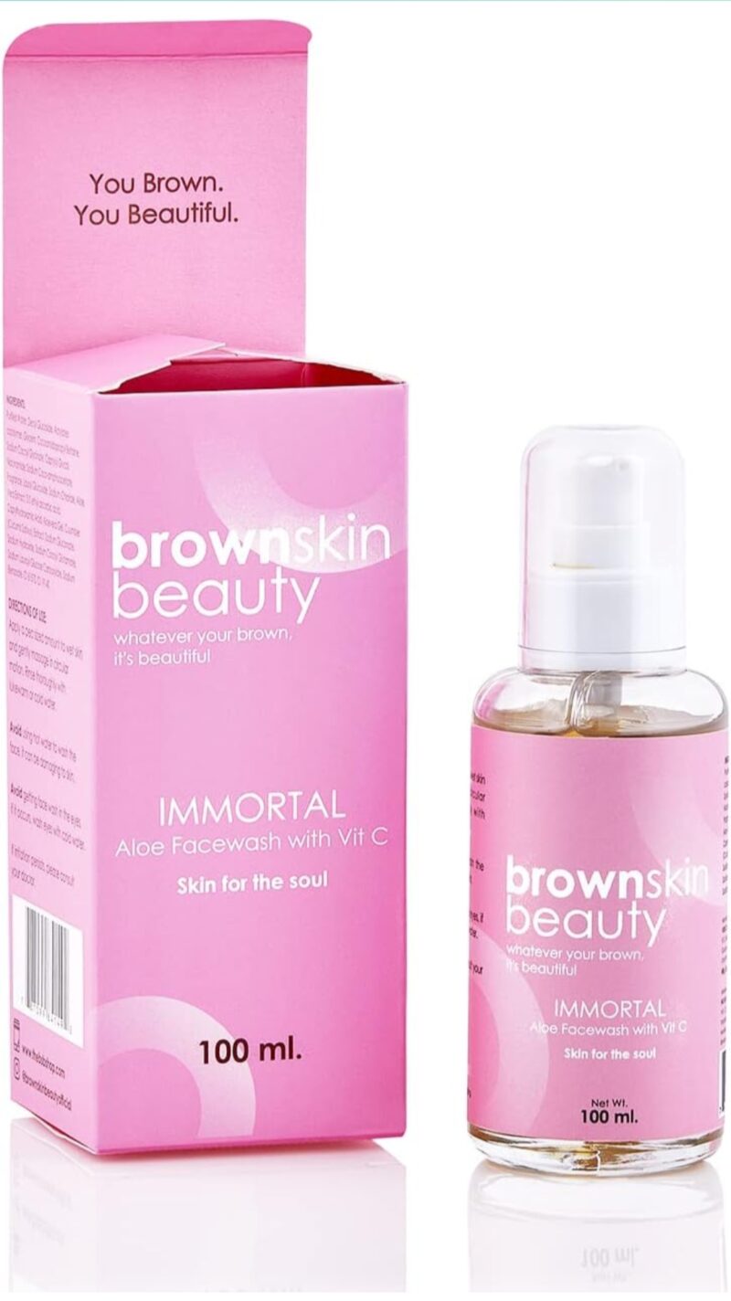 BrownSkin Beauty Immortal Facewash with Aloe Vera & Vit. C