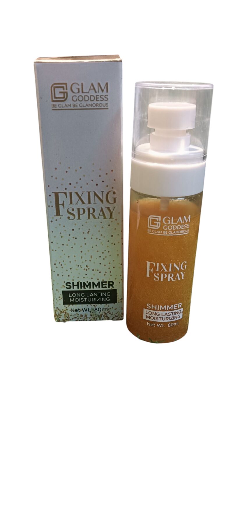 Glam Goddess Shimmer Fixing Spray | Long Lasting & Moisturizing | 80ml