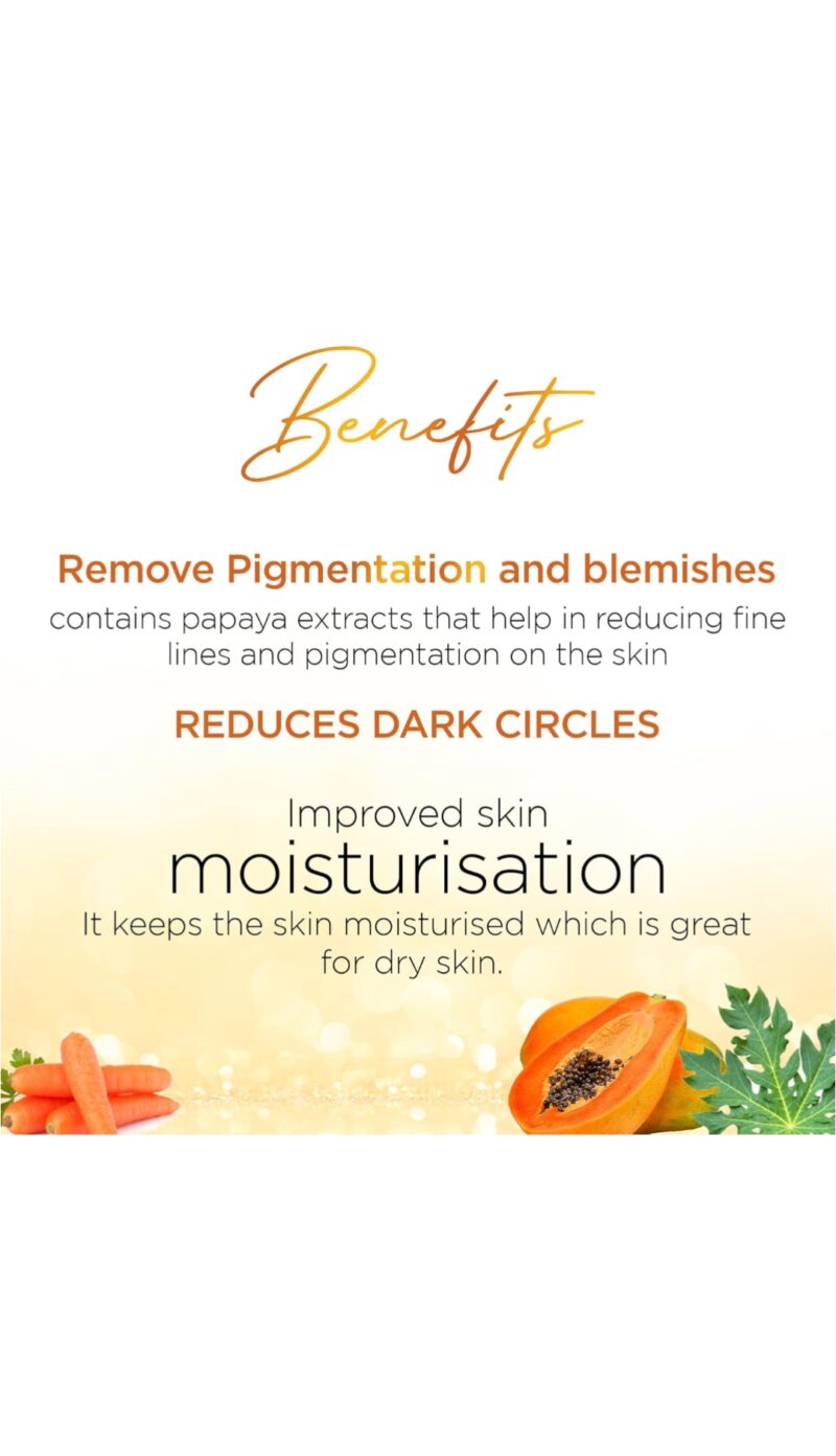 Astaberry Papaya Mini Facial Kit, 5 Step for Skin Brightening | Ultimate Glow | Reduce Pigmentation and Blemishes | Improve skin moisturization & Elasticity |100 gm - Image 5