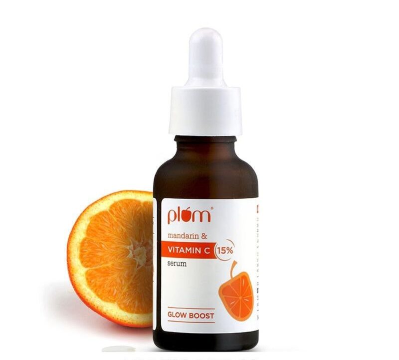 Plum 15% Vitamin C Face Serum with Mandarin – Glow Boosting, Skin Brightening & Anti-Aging – For All Skin Types – 30ml - Image 2