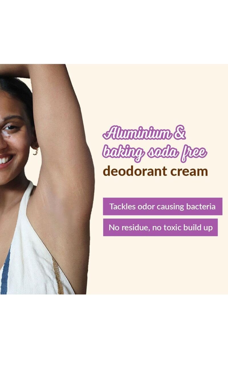 Plum BodyLovin' De-Odorizing Pit Cream – Vanilla Vibes | 12+ Hour Odor Protection | Natural Underarm Cream with Sweet Villa Scent – 50 g - Image 4
