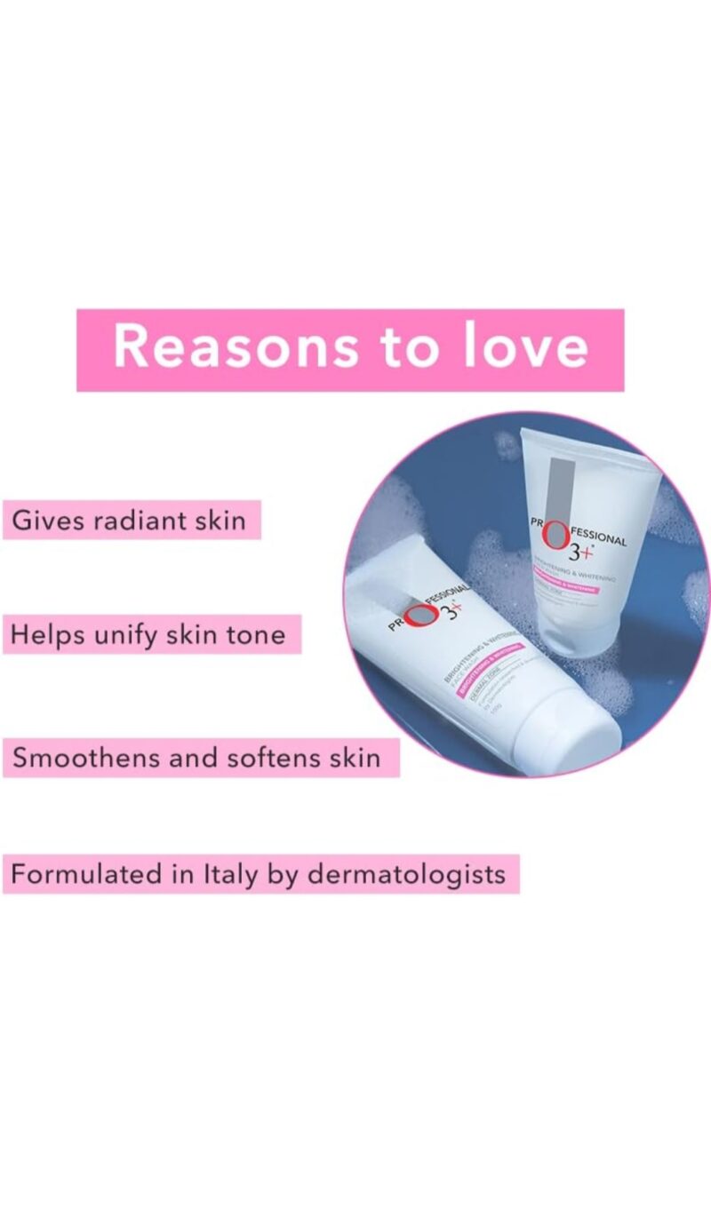 O3+ Brightening & Whitening Face Wash - Image 5