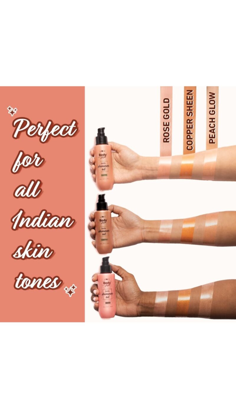 Plum BodyLovin’ Peach Glow Body Shimmer Oil – 90 ml - Image 7