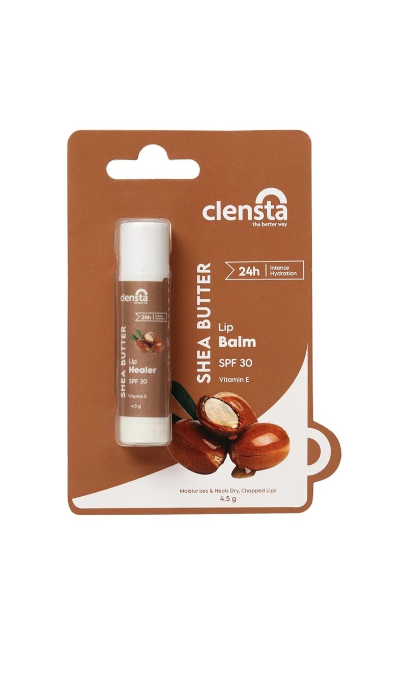 Clensta Shea Butter Lip Balm SPF 30 – 4.5g