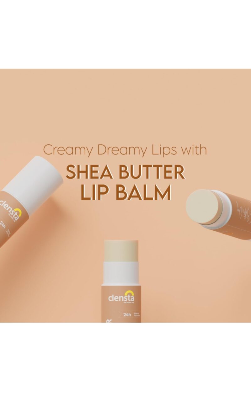 Clensta Shea Butter Lip Balm SPF 30 – 4.5g - Image 5