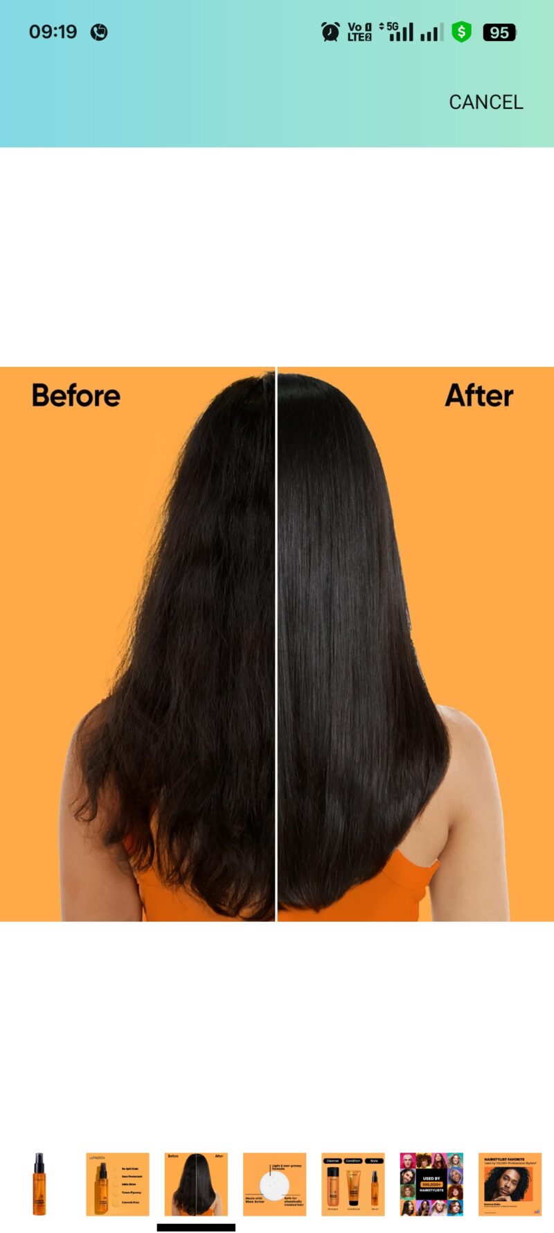 MATRIX Opti.Care Smooth Straight Professional Serum for Frizzy, Unmanageable Hair | 96Hr Frizz Control* | Used by 1 Lakh Hairstylists | with Shea Butter, 100ml - Image 6