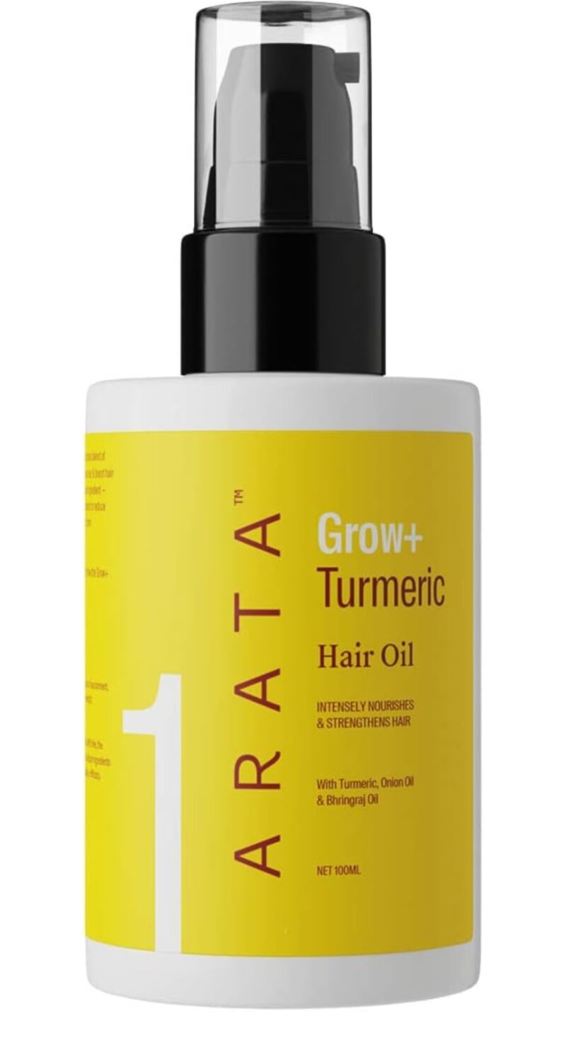 ARATA Grow+ Turmeric Hair Oil – 100ml