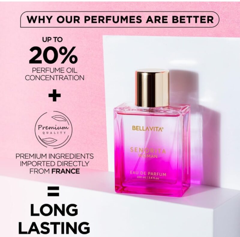 Bella Vita Senorita Woman Eau de Parfum – 100 ml - Image 4