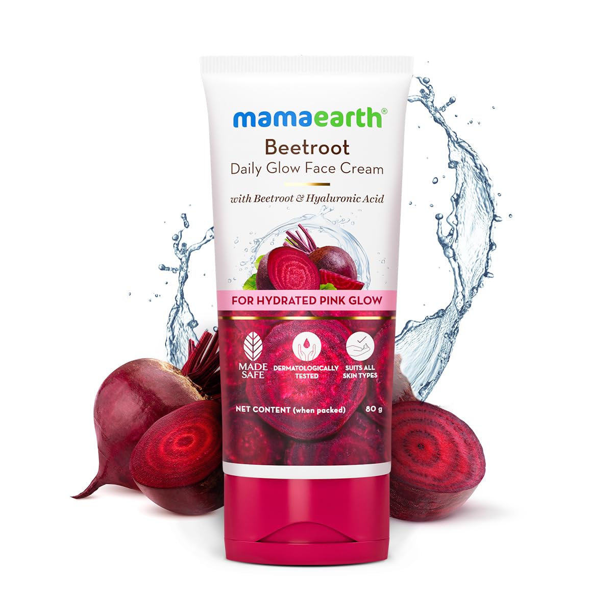 Mamaearth Beetroot Face Wash | Gentle Cleansing | Brightens & Refreshes Skin | 100ml - Image 2