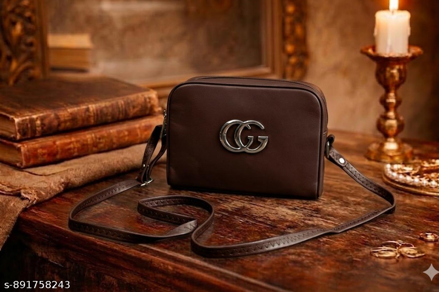 Maroon Crossbody Bag for Women Stylish Sling | CosmeticMart