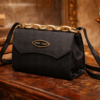Black Sling Bag for Women Stylish Mini Chain Handbag